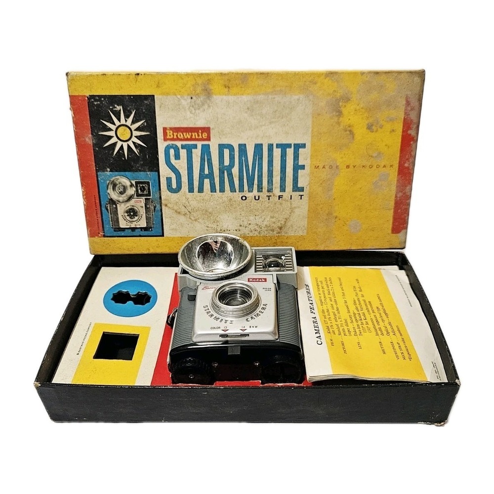 Brownie Starmite‎ Outfit - Kodak- In Original Box Vintage